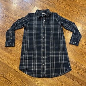 Faherty Brand Plaid Legend Sweater Dress - sz M